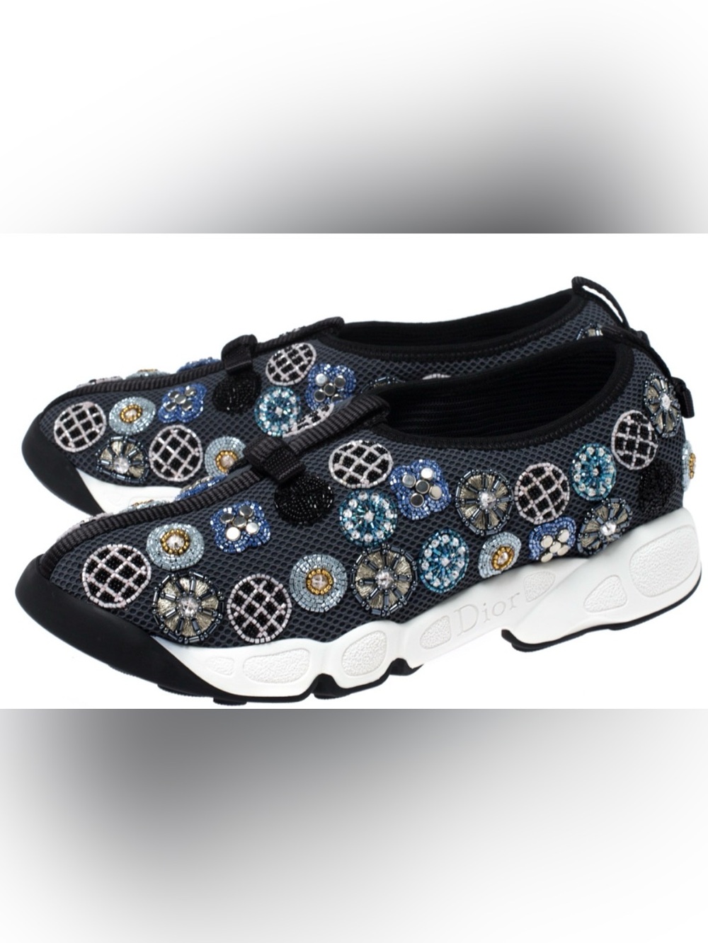 Dior Fusion Rhinestone Sneakers